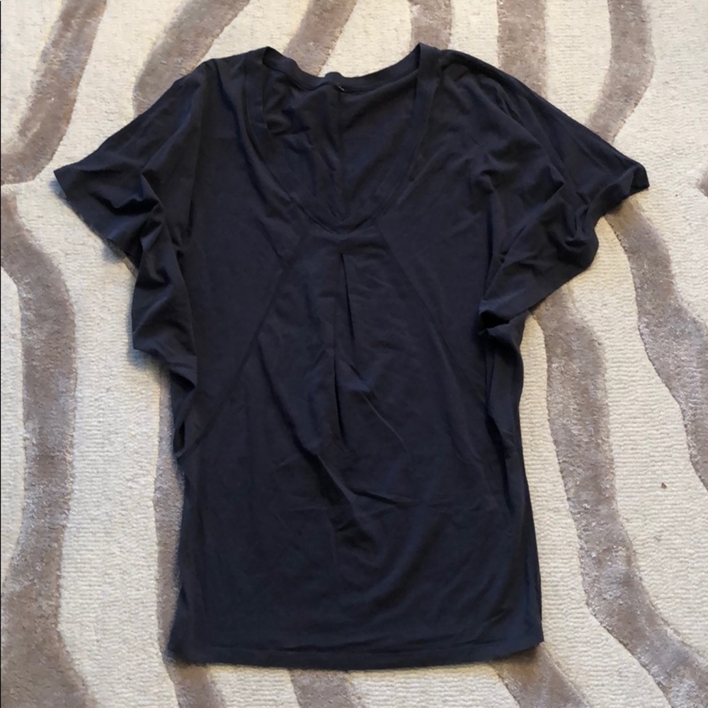 Lululemon grey cotton top, size S